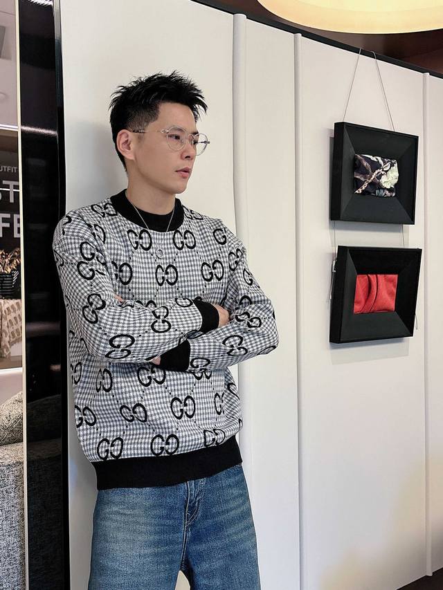 Gucci 2025 Autumn/Winter Newest Collection Sweater, 1:1 Top-Tier Replica from O
