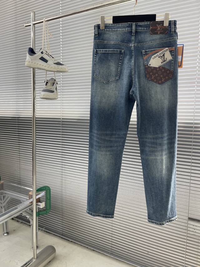 Autumn/Winter - Louis Vuitton 25Ss Summer New Arrival Jeans, High-end Quality,