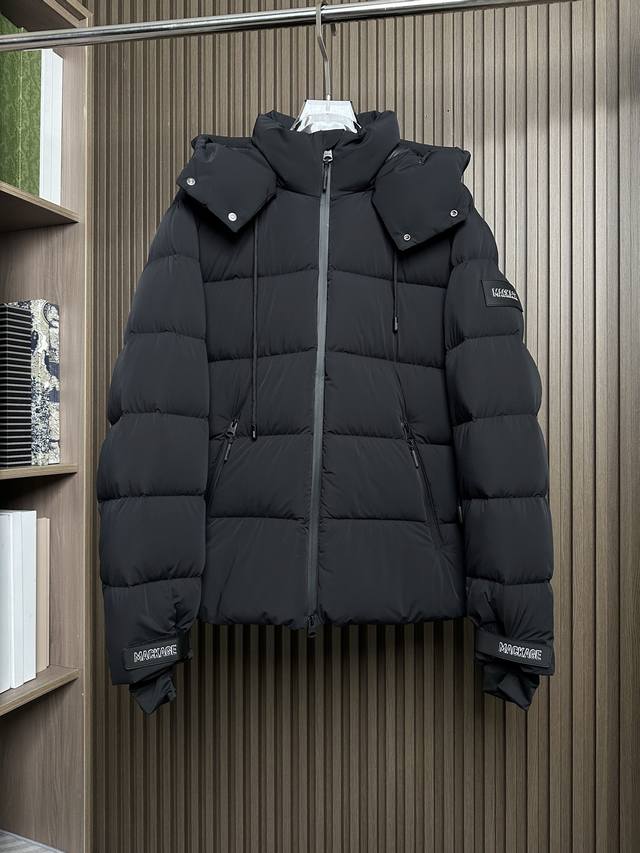 Maikeqi 25Fw Autumn/Winter New Hooded Down Jacket, Imported Fabric, Custom Hardw
