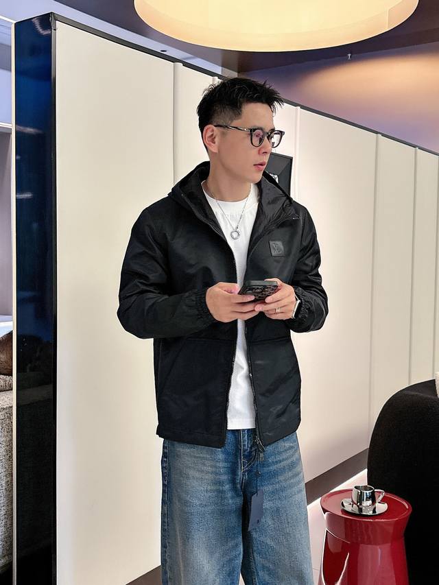 Lv Reversible Thin Cotton Jacket Top Image 2Jb16 DDD