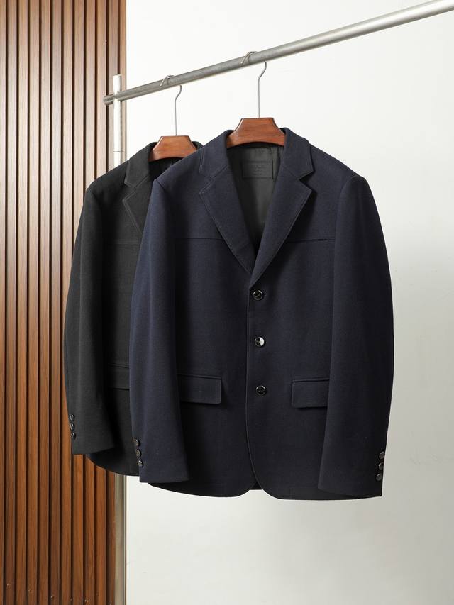 Prada 2025 Autumn/Winter New Men's Business Wool Suit! A top-tier, high-end rea