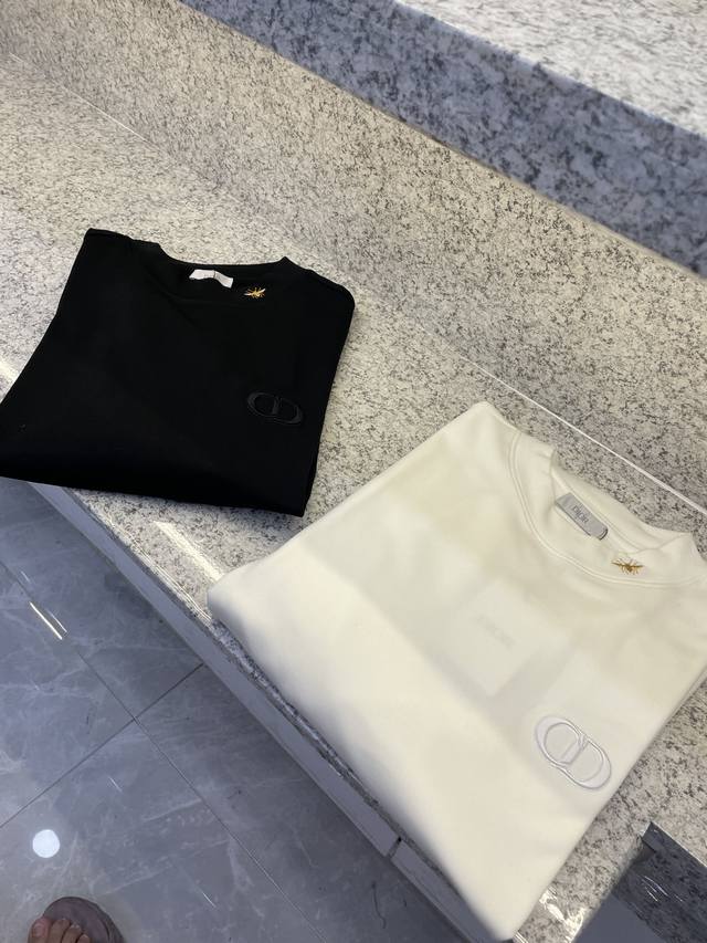 Cd Dior 25 Ss Autumn/Winter New Arrival - High Neck Long Fleece Sleeve Design, T