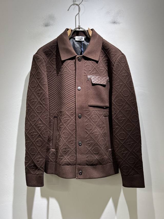 Monc*Ler 2025 Autumn/Winter Classic Knit Jacket, Urban Fashion Casual Style! Sup