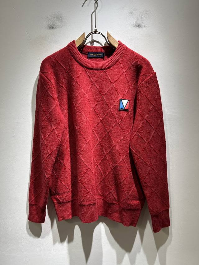 Louis Vuitt Holiday Collection! 2025 Autumn/Winter New Knitted Wool Sweater, Chr
