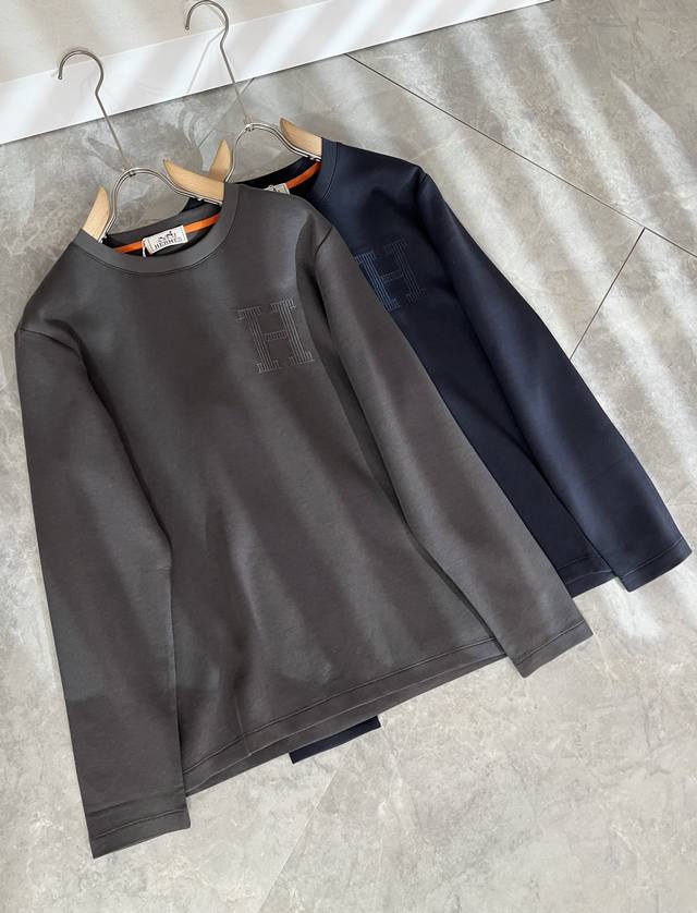 Her*Mes 2025 Autumn/Winter New Men's Long-Sleeve Base Layer T-Shirt, a newly upg