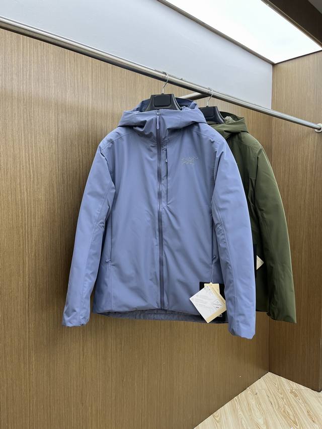 Autumn/Winter Down Jacket Arc New Solano Down Hoody Hooded Warm Softshell Unise