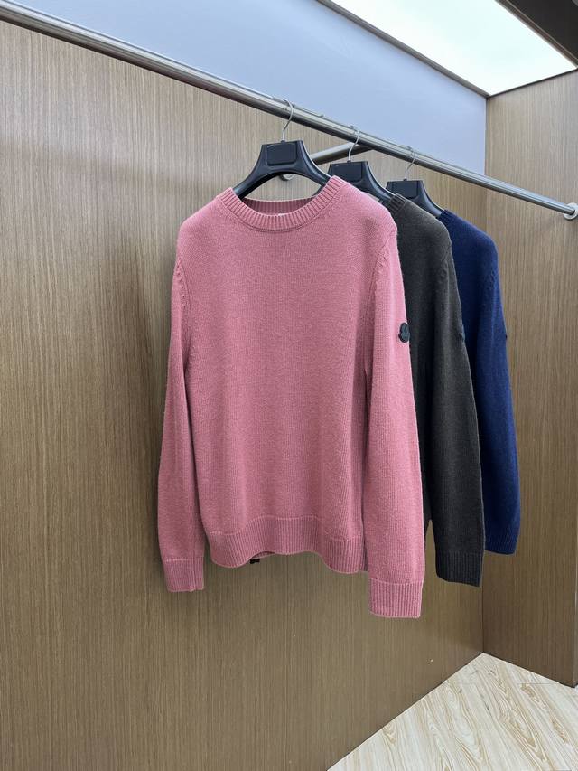 Autumn/Winter Mon M Brand 25 New Chunky Knit Sweater, 80% Wool Content, Double-