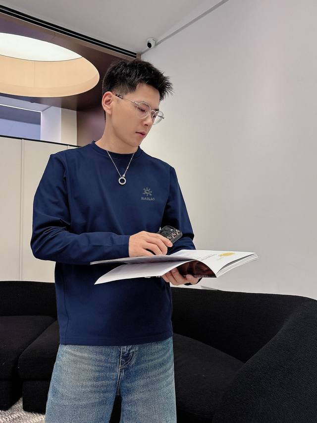 Kailas Autumn/Winter Warm Crew Neck Base Layer Long-Sleeved Sweatshirt Fabric: