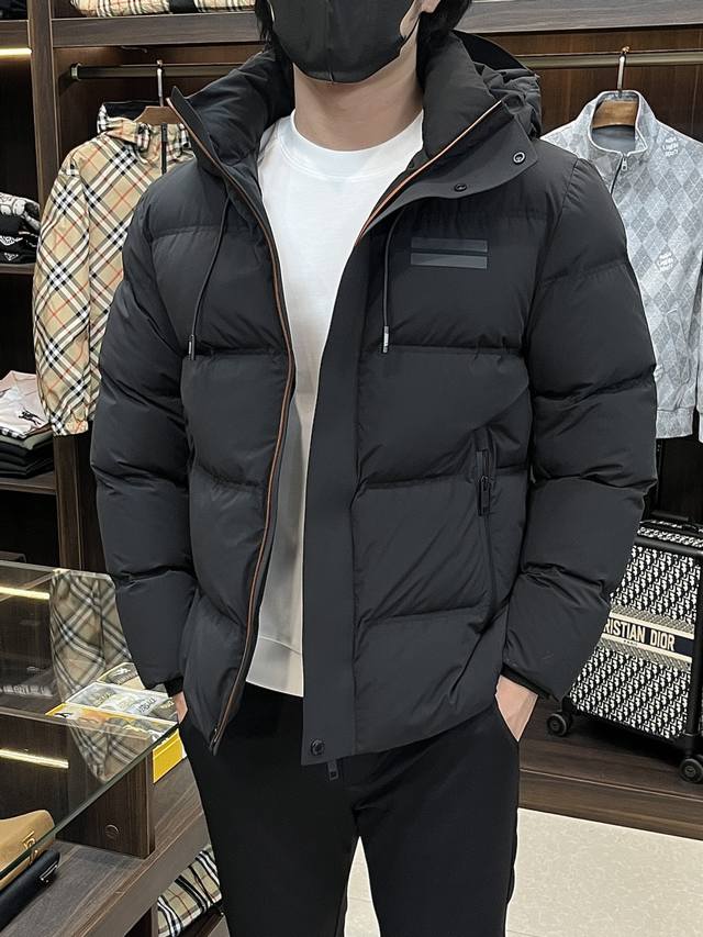 Featured: Zegna 2025 latest fashion designer down jacket, a top-tier light luxu