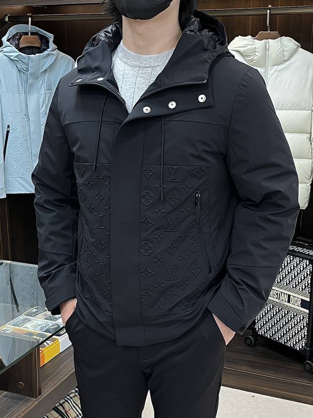 Featured Down Jacket, 2025 Newest Fashion Designer Down Jacket, Louis Vuitton H