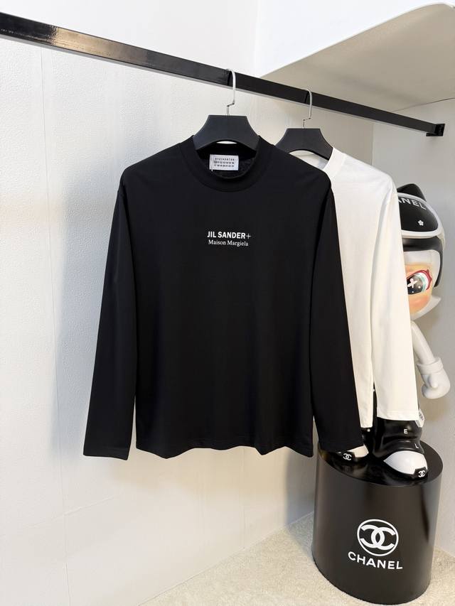 Margiela 25Ss Autumn New Arrival, Trade Order Round Neck Long Sleeve Base Shirt