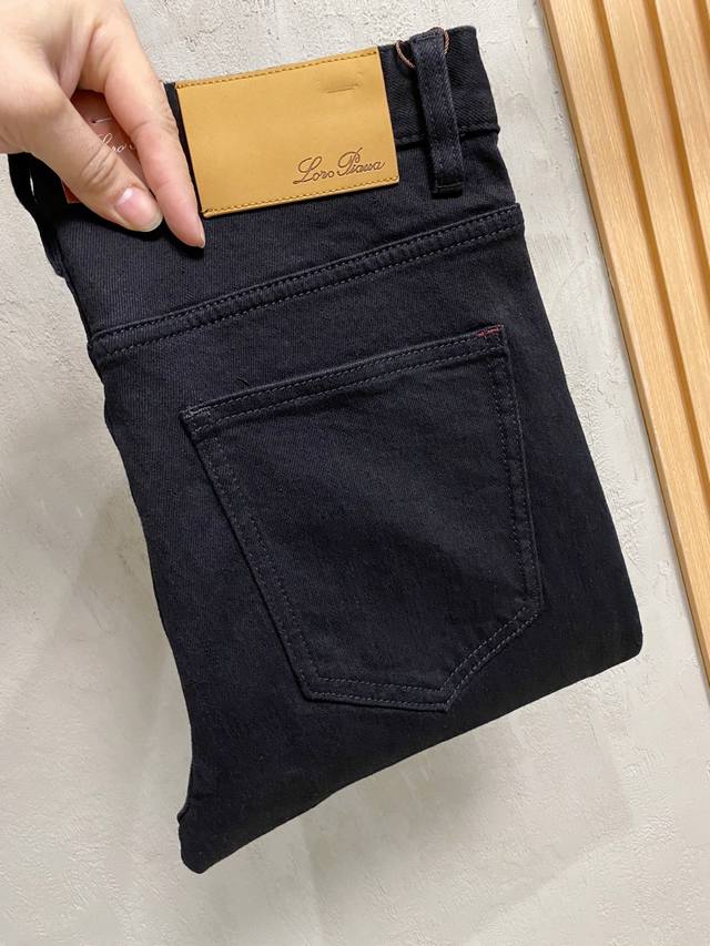 Autumn/Winter New Arrival: Lp Black Jeans, classic old-money brand, simple and