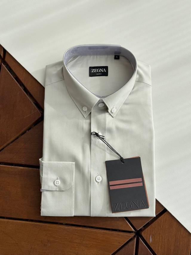 Zegna Cashco Collection. Embracing the fusion of business and casual, shirts ha