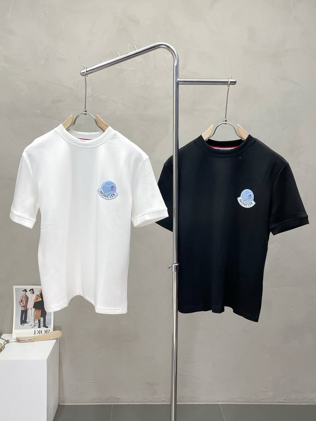 Moncler Exclusive New Original Men's Casual Short-Sleeve T-Shirt, High-End Custo