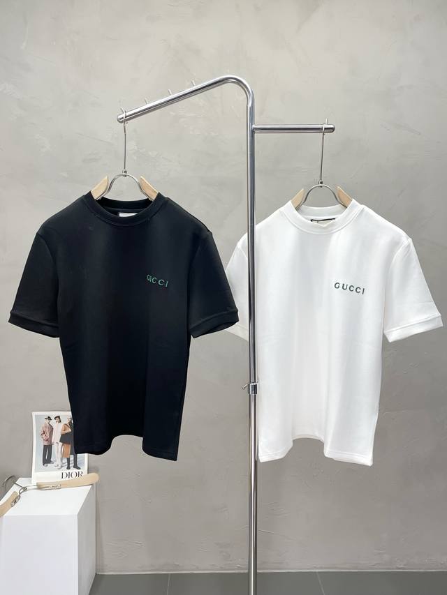 Gucci Exclusive New Original Men's Casual Short-Sleeve T-Shirt, High-End Custom