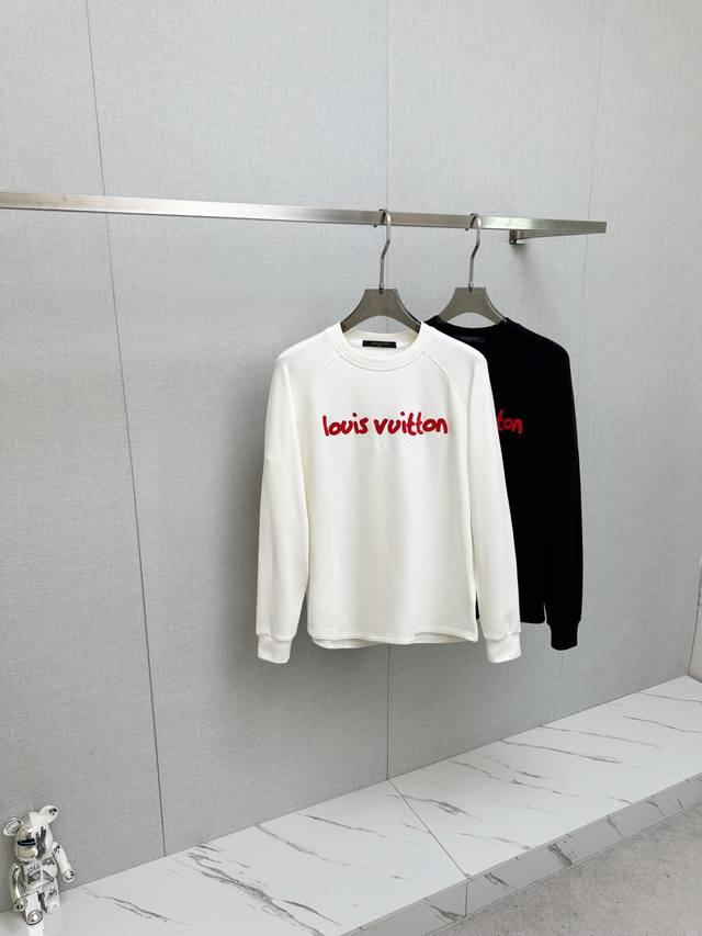 Lv 2025 Autumn/Winter New Arrival Long-Sleeved Sweatshirt. Classic logo design,