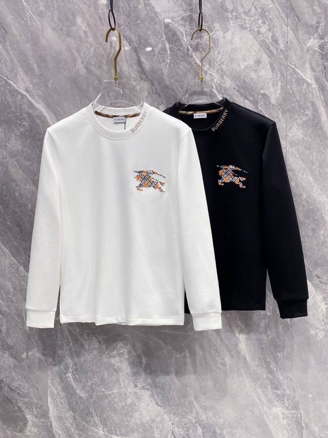 Bbr Burberry 2025 Autumn/Winter New Fashion Casual Long-Sleeve T-Shirt, made fro