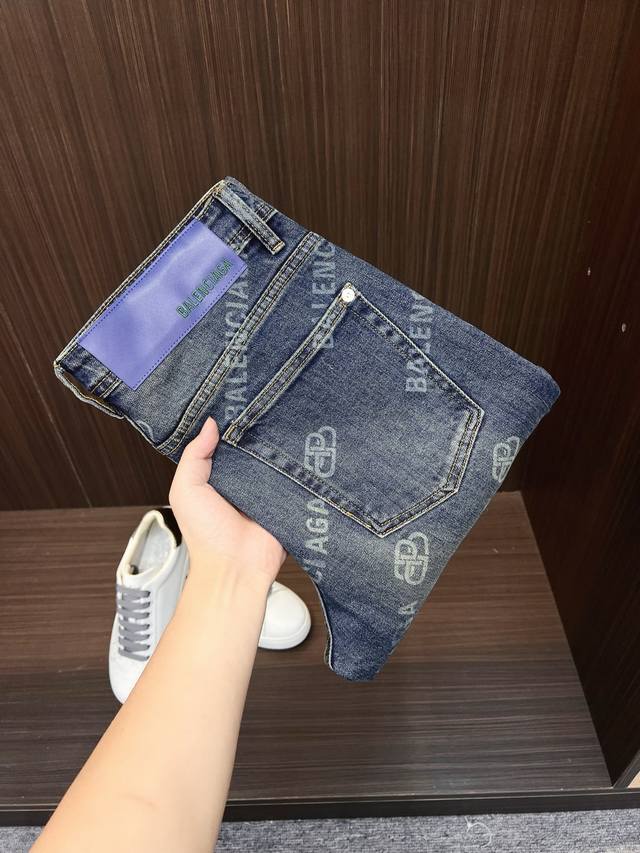 Bl Paris 25-year original men's fashion casual denim jeans, Hong Kong import cha