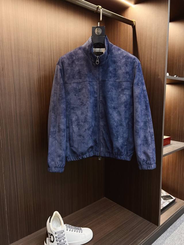 Lp Classic Men's Business Casual Jacket with Stand Collar. A quintessential Ital