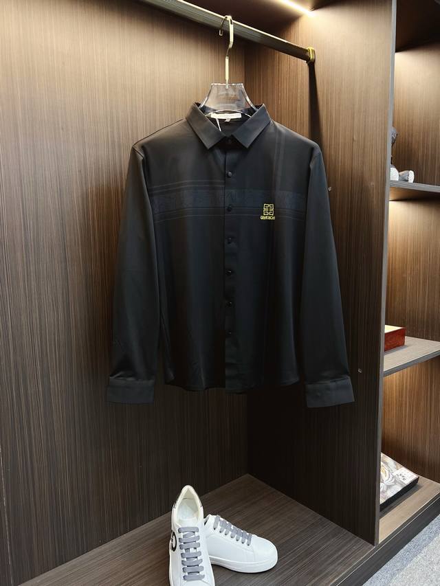 Givenchy Original High-Quality 2025Ss Official Website New Long-Sleeve Shirt, e