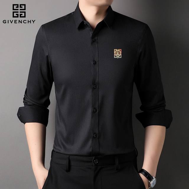 Givenchy 2025 Fall/Winter New Collection Men's Premium Shirt. A custom-made ori