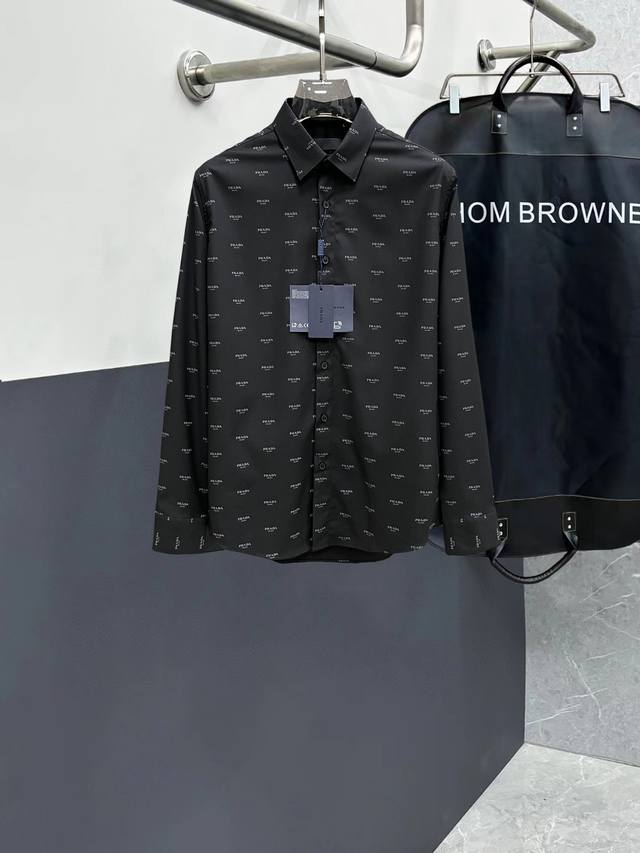 Autumn/Winter Hot Item, Prada High-End Quality. 2025 Latest Hot Item Shirt from