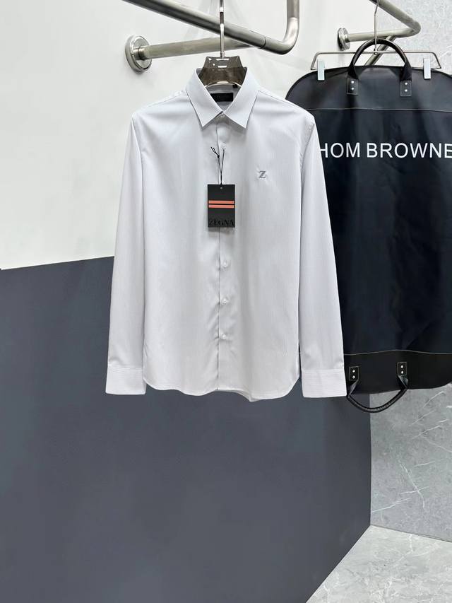 Autumn/Winter Hot Item, Zegna High-End Quality. 2025 Latest Hot Item Shirt Ship