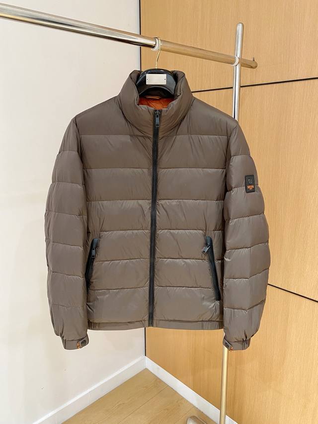Zegna Exclusive Autumn/Winter Classic Down Jacket, Hooded High-Neck Down Jacket,