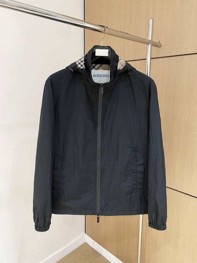 Burberry 25Ss Autumn/Winter New Fashionable and Versatile Men's Casual Jacket.