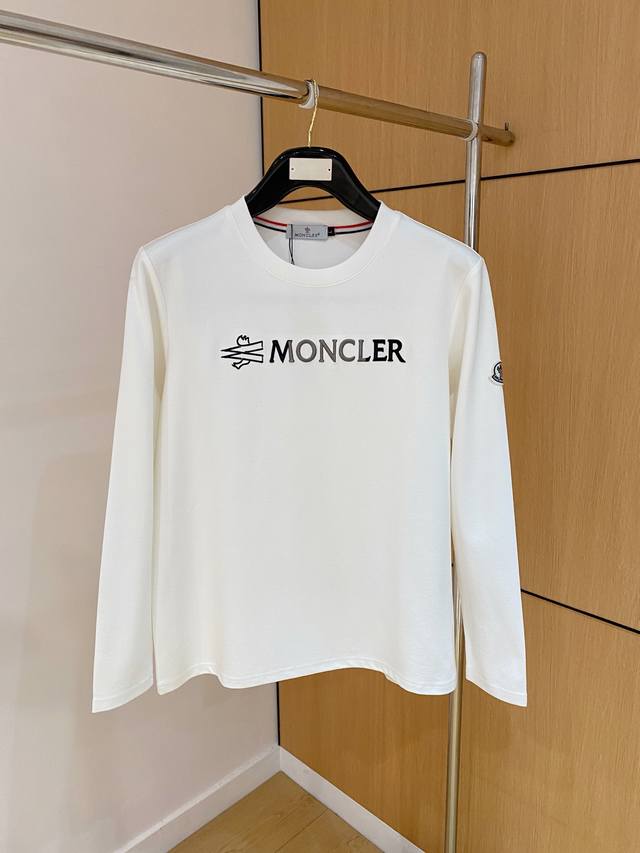Moncler 2025 Autumn/Winter New Fashion Casual Long-Sleeve T-Shirt, made from se
