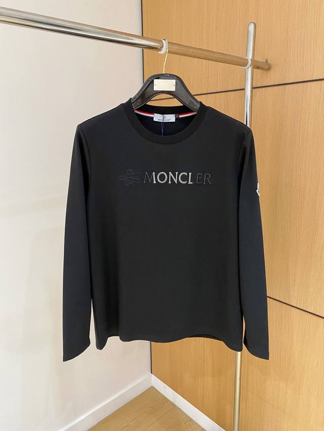 Moncler 2025 Autumn/Winter New Fashion Casual Long-Sleeve T-Shirt, made from se
