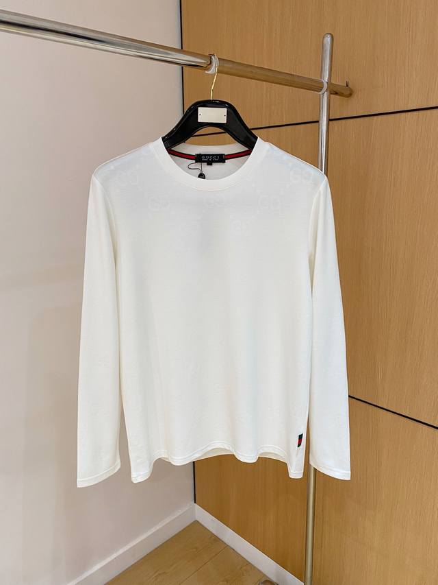 Gucci 2025 Fall/Winter New Fashion Casual Long-Sleeve T-Shirt, made from select