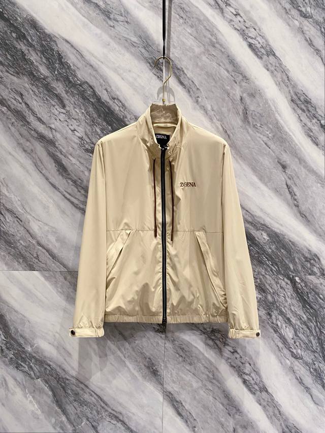 Zegna R 25Ss Autumn/Winter New Fashionable and Versatile Men's Casual Jacket. T