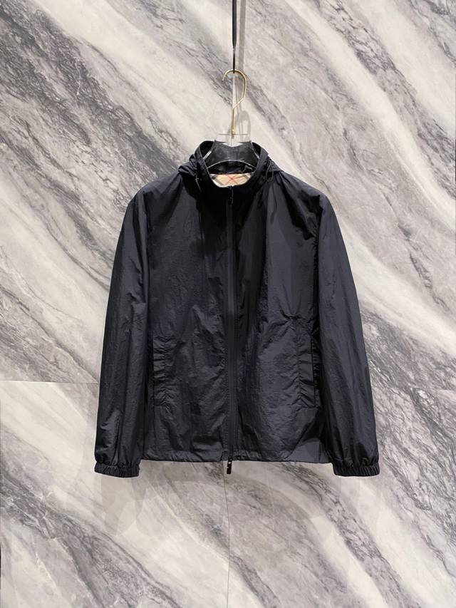 Burberry 25Ss Autumn/Winter New Fashionable and Versatile Men's Casual Jacket.