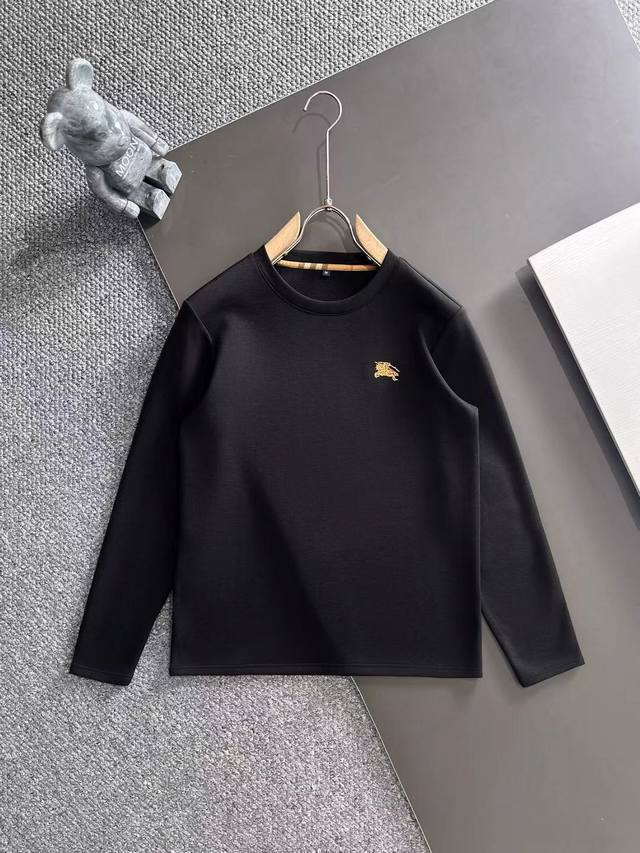 Burberry 2570 Autumn/Winter New Fashion Casual Long-Sleeve T-Shirt, made from s
