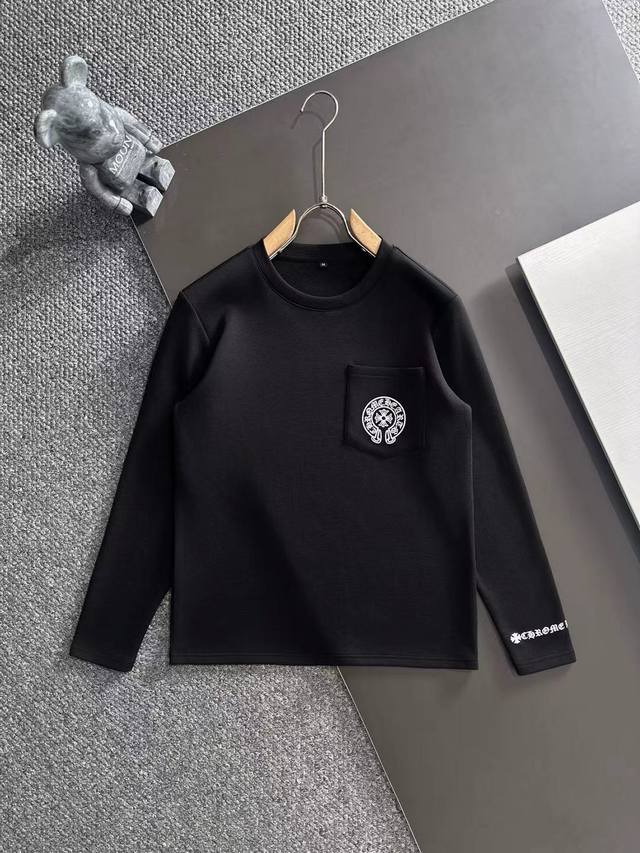 Chrome Hearts 2570 Autumn/Winter New Fashion Casual Long-Sleeve T-Shirt, made f