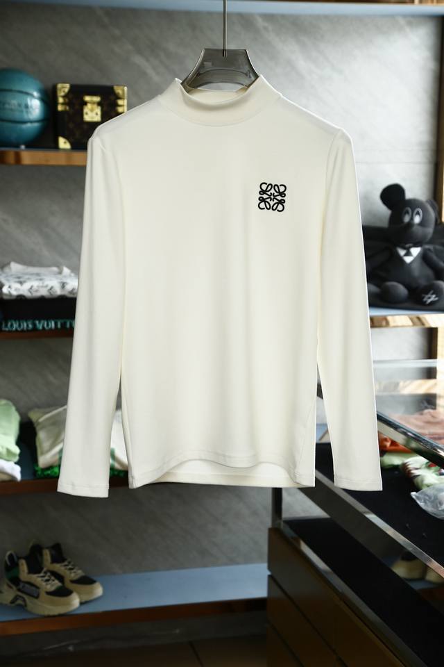 Autumn/Winter New Arrivals! Hot Selling Item! Loewe Crew Neck Base Layer is mad
