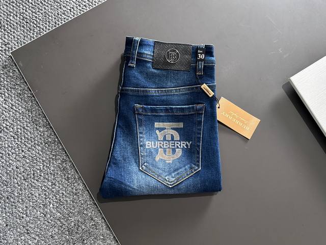 Burberry Men's Denim Jeans, officially announced in the catalog and posters! Mad