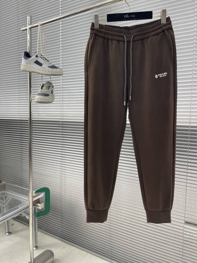 prad 25Fw New Men's Casual Pants The latest style has an unbeatable fit! You can
