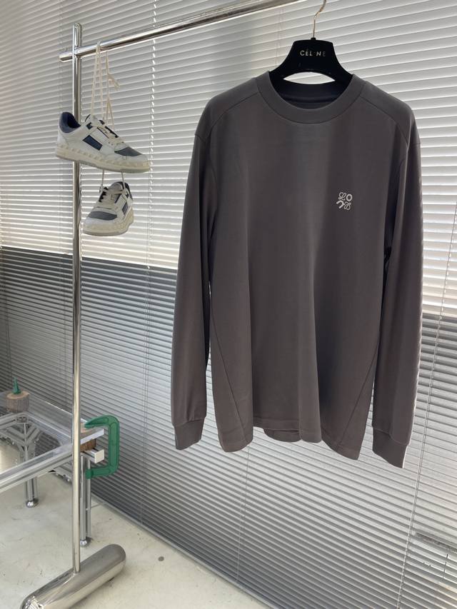 Loew 2025 Autumn/Winter Long-Sleeve T-Shirt Sizes: M-5XL Slightly Oversized Tren