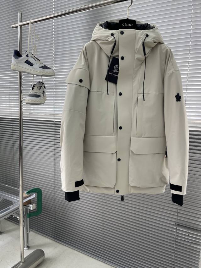 Mon 25Fw Moncler Lightweight New Men's Hooded Casual Down Jacket! Inspired by cl