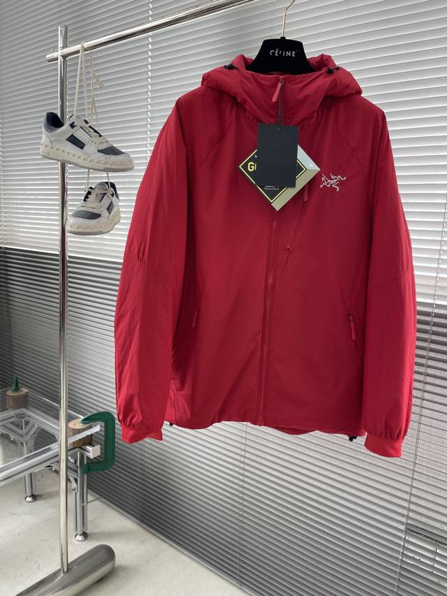 Arc'teryx Classic Bestselling Embroidered Logo Down Jacket with Zipper Sizes: S