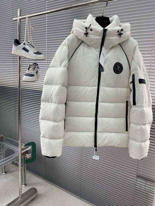 Dio X Descente 2025 Autumn/Winter New Hooded Down Jacket. Original 1:1 Custom Ma