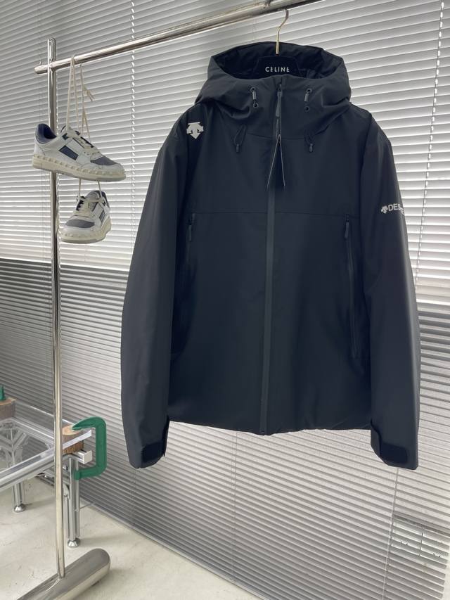 Descente Ski Style Series Men's Warm and Lightweight Sports Cotton Jacket, New A