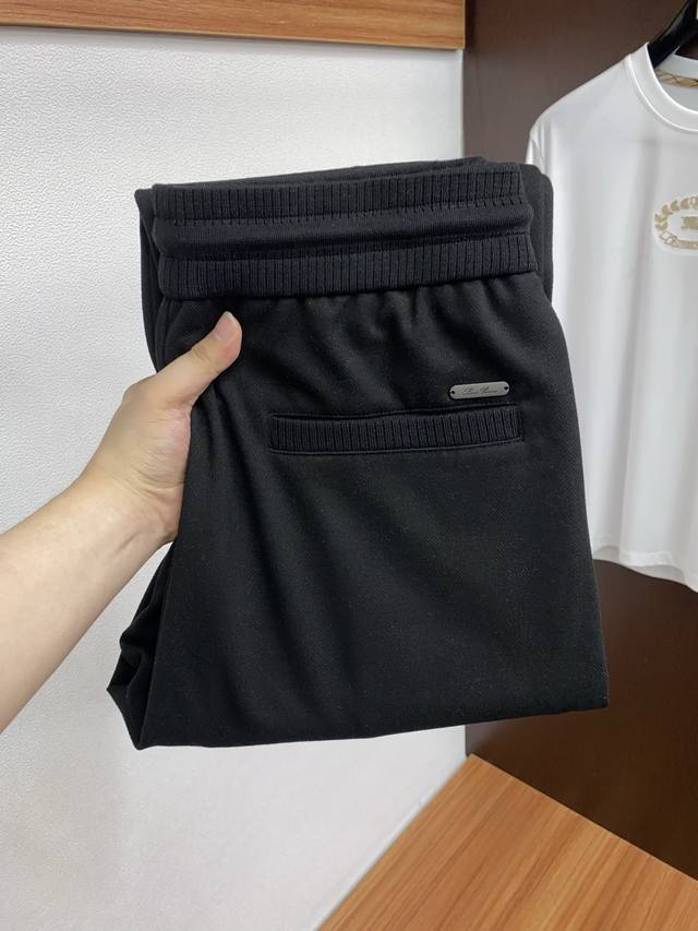 Lp Nuoyou Pianya Autumn/Winter New Men's Straight Leg Sports Pants, cashmere and