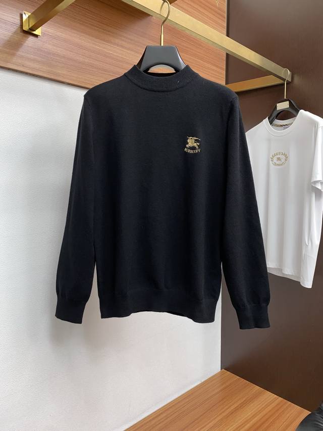 Burberry 2025Fw Men's Autumn/Winter Sweater, Base Layer, Outerwear, Casual Ever