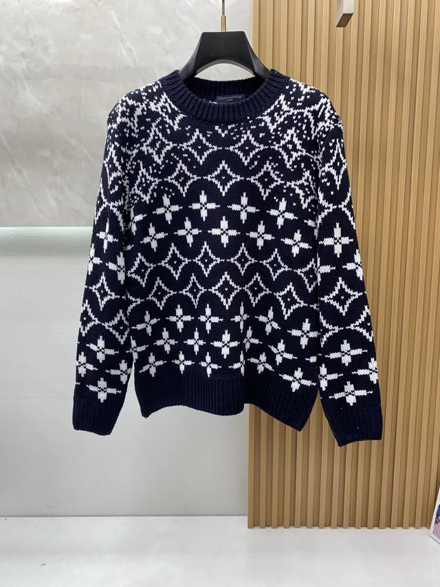 LV Louis Vuitton 2025 Fall/Winter New Simple and Versatile Wool Blend Long-Sleev