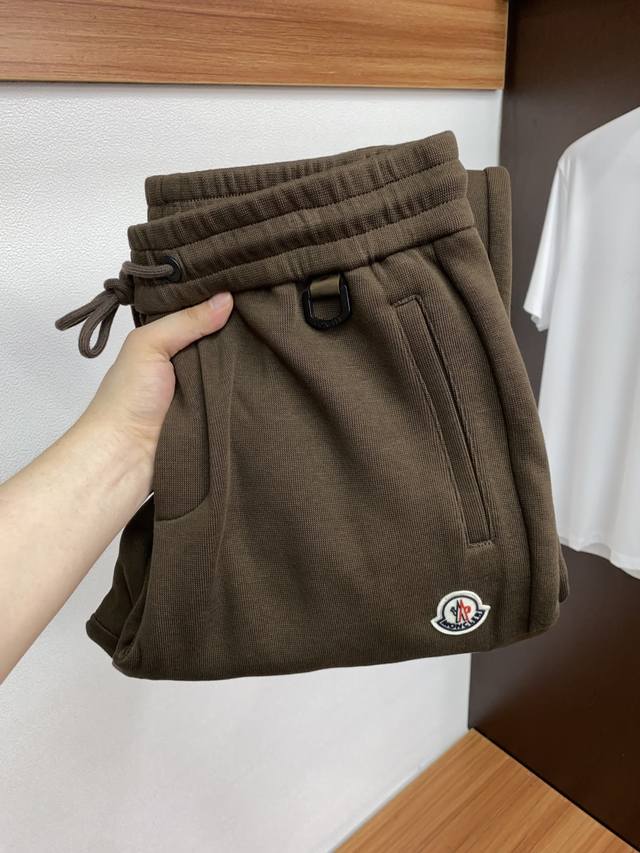 Moncler 2025Ss Early Autumn/Winter New Knitted Cotton Thickened Fabric Men's Sp