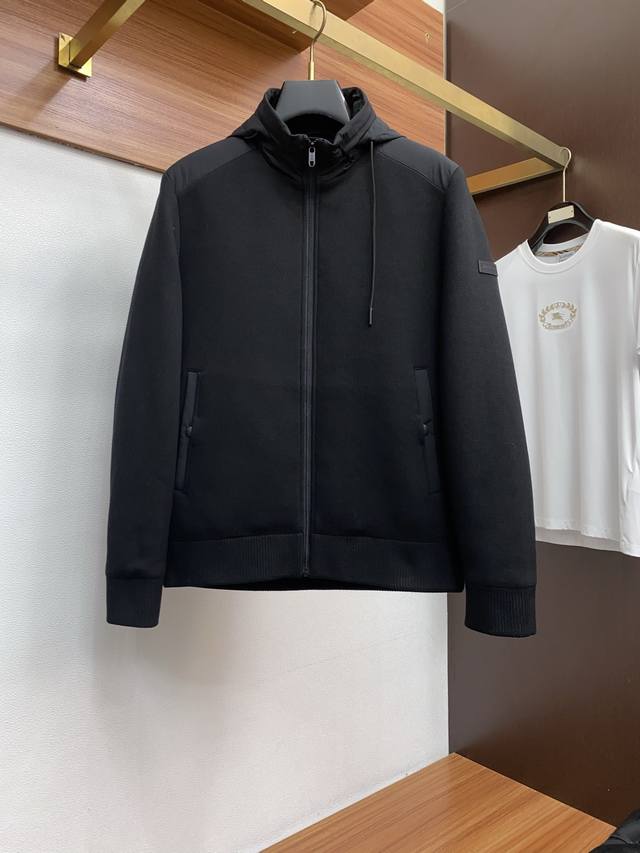 Zegna Top-Tier Version Down Jacket, Standard 90% White Duck Down, New King-Sell