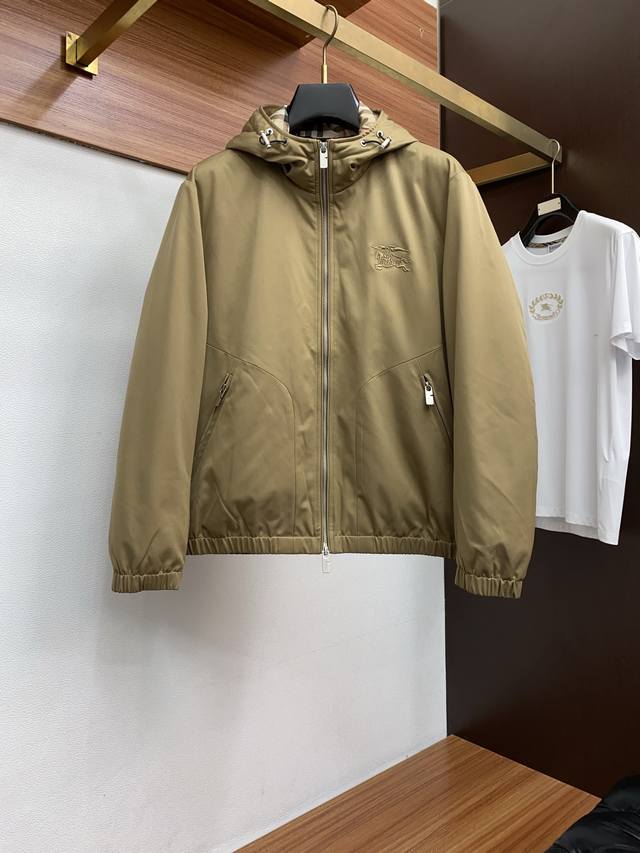 Burberry Fall/Winter Latest Original Down Jacket Filled with 90% white duck dow